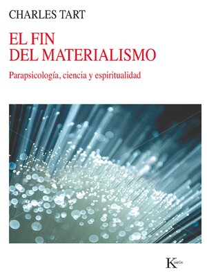 cover image of El fin del materialismo